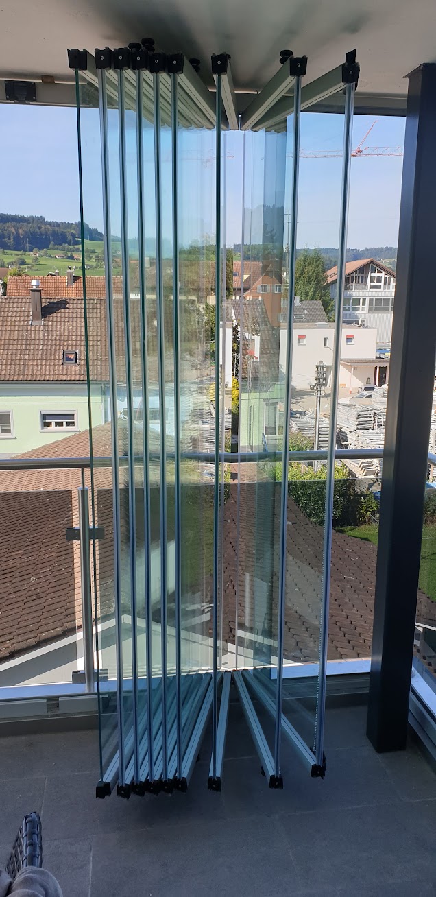 Rideau de verre Reinach détail 2