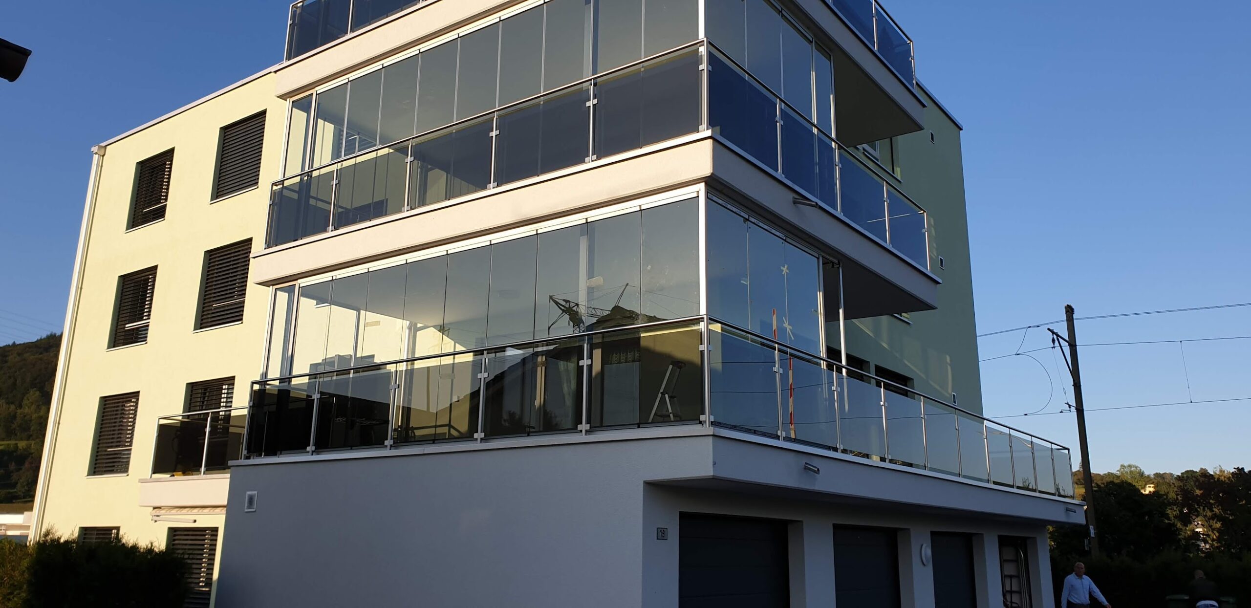 Rideau de verre Reinach photo principale